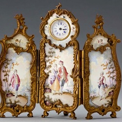 Пазл: Ширма-часы