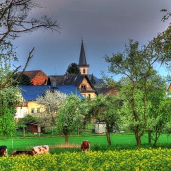 Пазл: Hessen Hungen, Германия