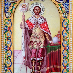 Пазл: Икона Святой Благоверный князь Александр Невский
