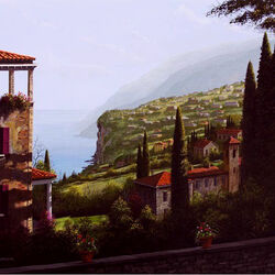 Пазл: У озера