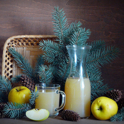 Пазл: Яблочный сок