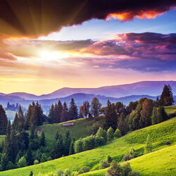 Пазл: Закат