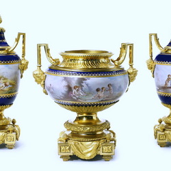 Пазл: Антикварные вазы