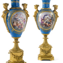 Пазл: Антикварные вазы