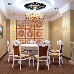 Пазл: Небольшая комната с камином