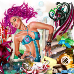 Пазл: Подводные опасности