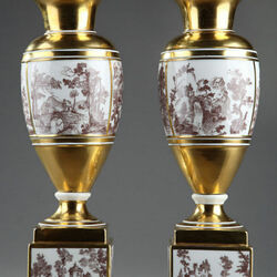 Пазл: Антикварные вазы