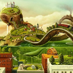 Пазл: Фантастический мир
