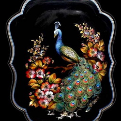 Пазл: Жостовский поднос