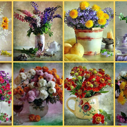 Пазл: Букеты