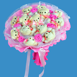 Пазл: Плюшевый букет