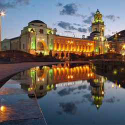 Пазл: Отражения Москвы. Киевский вокзал