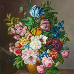 Пазл: Цветочный букет