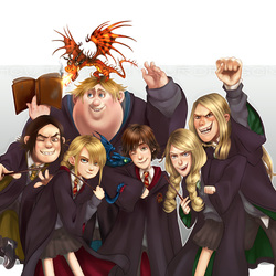 Пазл: Как приручить дракона