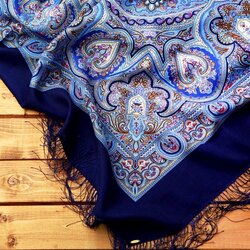 Пазл: Павлопосадский платок