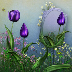 Пазл: Тюльпаны