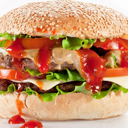 Пазл: Сочный бургер