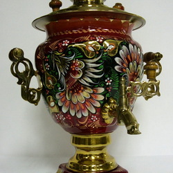 Пазл: Расписной самовар