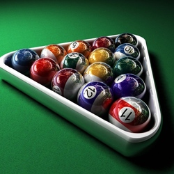 Пазл: Бильярдные шары