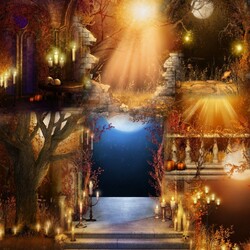 Пазл: Огни свечей