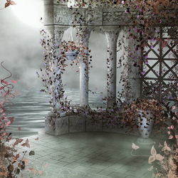 Пазл: Осенняя беседка