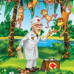 Пазл: Доктор Айболит