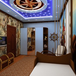 Пазл: Комната для мальчика