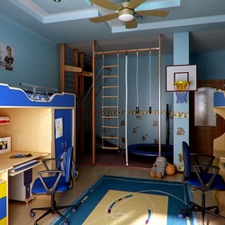 Пазл: Комната для мальчика