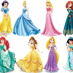 Пазл: Принцессы Диснея