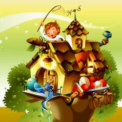 Пазл: Маленький домик