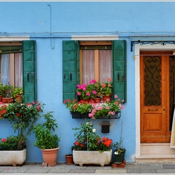 Пазл: Двери и окна Бурано