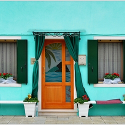 Пазл: Двери и окна Бурано