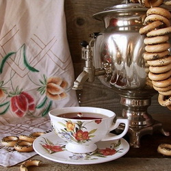 Пазл: У самовара