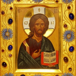 Пазл: Икона Господь Вседержитель 