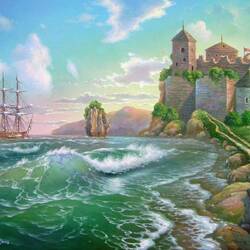 Пазл: Морская крепость