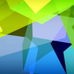 Пазл: Зелено-голубой