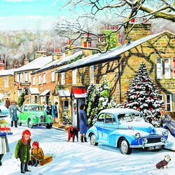 Пазл: Зимние праздники