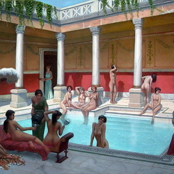 Пазл: Римская баня