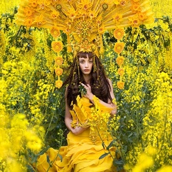 Пазл: Желтый цветок