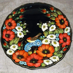 Пазл: Жостовский поднос