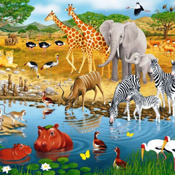 Пазл: Животный мир