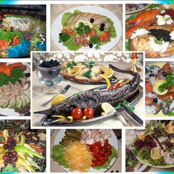 Пазл: Коллаж блюд