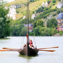 Пазл: Ладья на озере