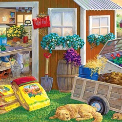 Пазл: Лето садовода