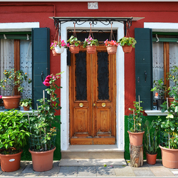 Пазл: Двери и окна Бурано