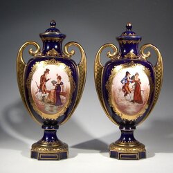 Пазл: Антикварные вазы