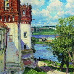 Пазл: . Башни Новодевичьего монастыря