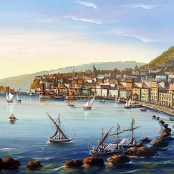 Пазл: Средиземноморский пейзаж