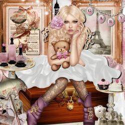 Пазл: Винтажные мотивы