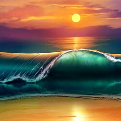 Пазл: Волна